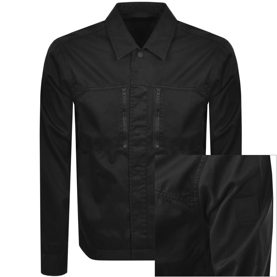 Alternative Image for ProductBOSS Lowy Overshirt Jacket Black1